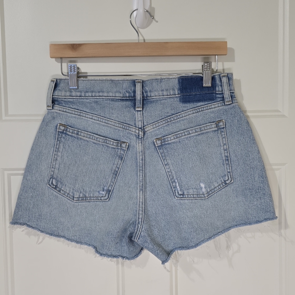 Abercrombie & Fitch Light Blue Denim Jean Shorts - Picture 3 of 12